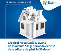 Exim Banca Românească continuă programul „Noua Casă”